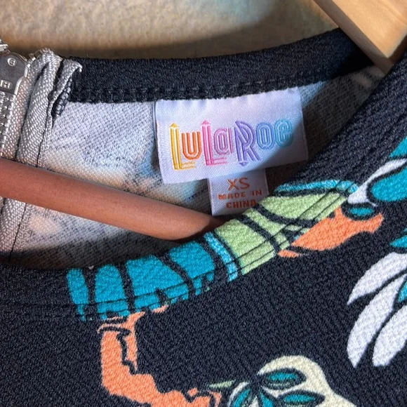 LuLaRoe Floral Amelia Dress - Picture 3 of 8